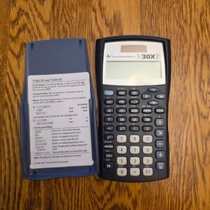 Texas Instruments TI-30X IIS‎ Scientific Calculator Blue